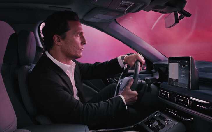 Matthew McConaughey Goes Ice Fishing in the New Advert for Lincoln Aviator Matthew McConaughey Goes Ice Fishing in the New Advert for Lincoln Aviator